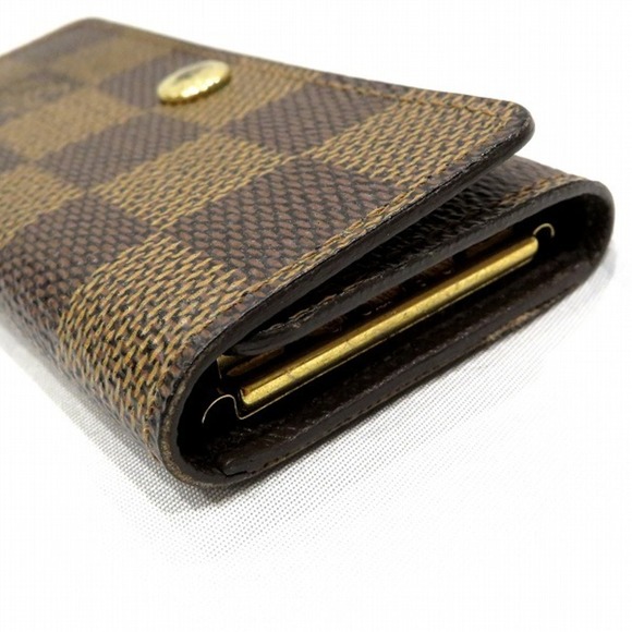 Louis Vuitton Damier Multicle 4 N62631 Row Brand Accessory Key Case Unisex - Picture 3 of 9